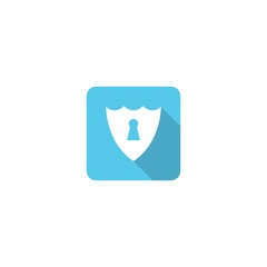 Security icon flat