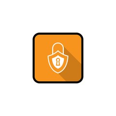 Security icon flat