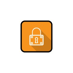 Security icon flat