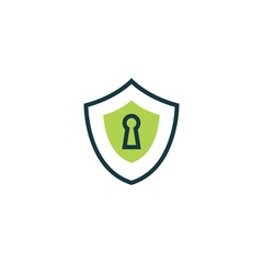 Security icon flat