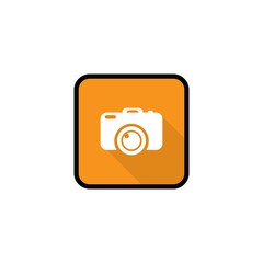 Camera icon flat