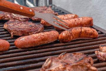Roasting delicious meat at home