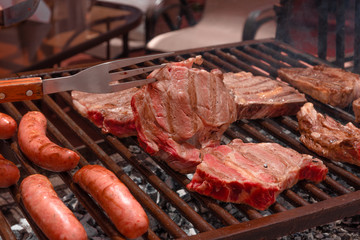 Roasting delicious meat at home