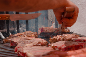 Roasting delicious meat at home