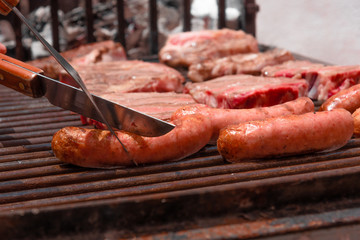 Roasting delicious meat at home