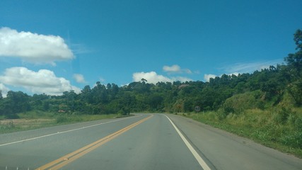 road in the mountains