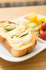 ワンプレート朝食