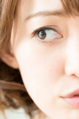 Obraz premium 困り顔の女性