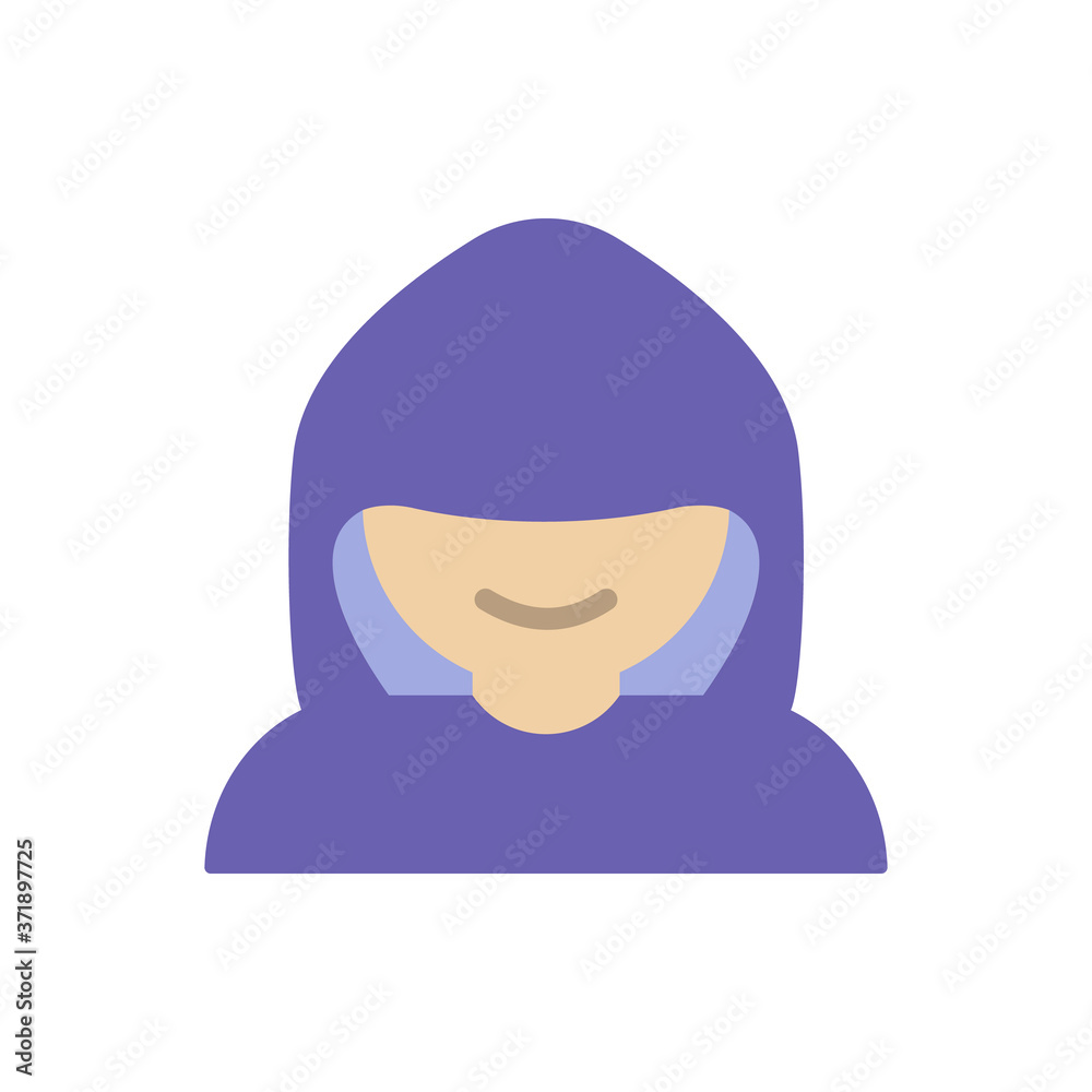 Aufkleber hacker cyber attack icon. simple color vector elements of hacks icons for ui and ux, website or mobi