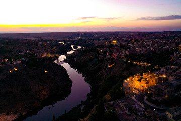 Tajo atardecer