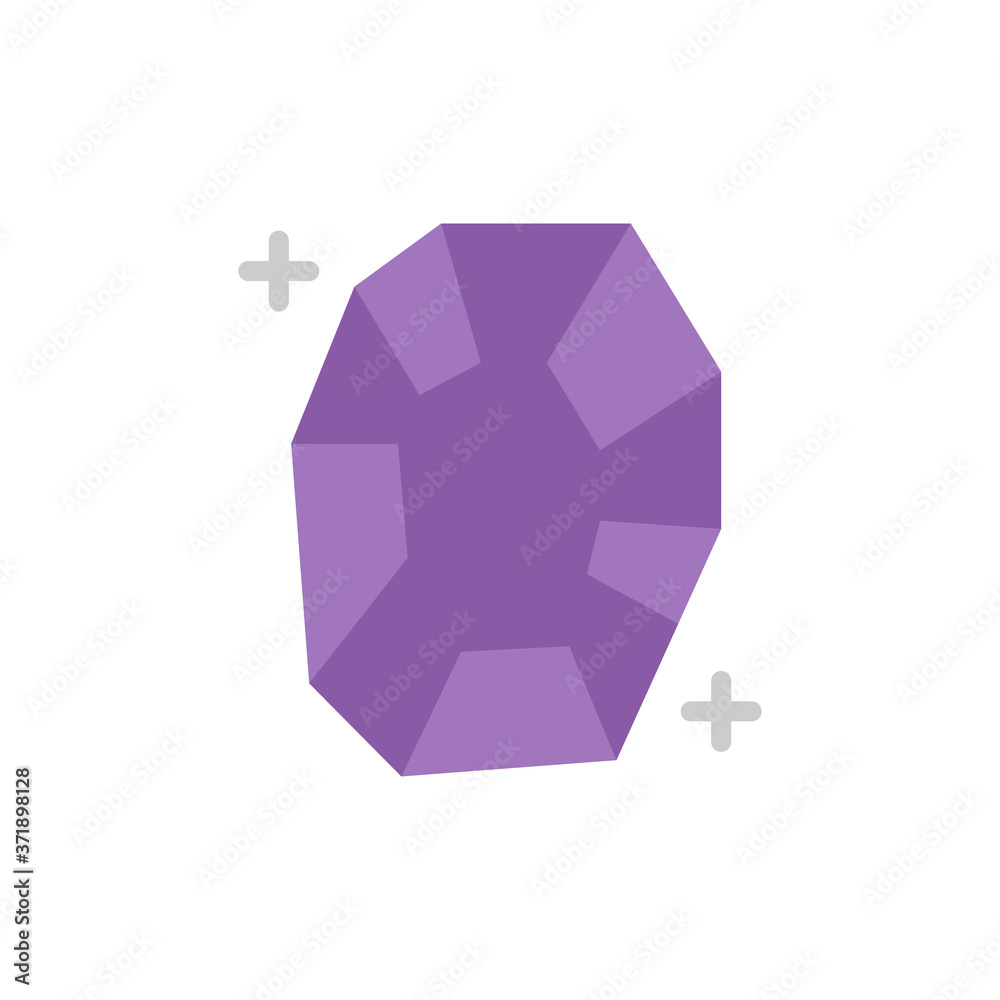 Aufkleber diamond esoteric icon. simple color vector elements of esoteric icons for ui and ux, website or mobi