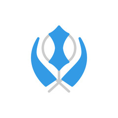 Symbol Khandwa icon. Simple color vector elements of esoteric icons for ui and ux, website or mobile application