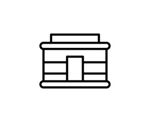 Shop line icon