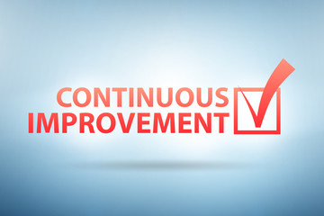 Continuous improvement concept in business
