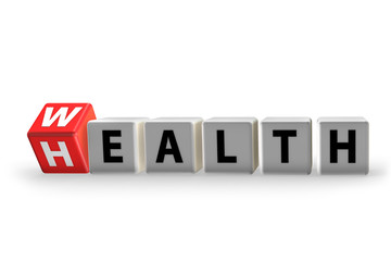 Wealth and health - 3d rendering