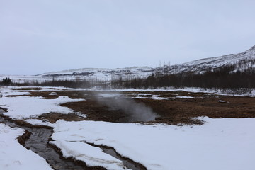 ゲイシール間欠泉（Geysir