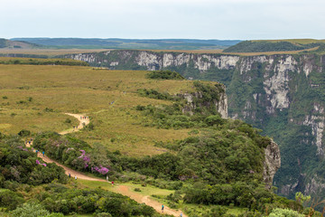 Fototapeta na wymiar Cânion Fortaleza - Parque Nacional da Serra Geral - Cambará do Sul - Brasil