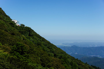 Fototapeta na wymiar 筑波山から見る霞ヶ浦