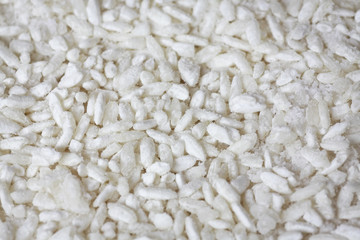 Malting rice with aspergillus oryzae (koji-kin) for producing rice koji that is used for traditional Japanese food such as soy sauce and miso