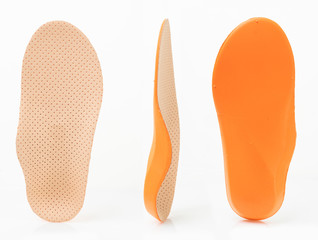 insole for shoes isolated on a white background