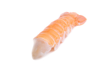 boiled lobster isolated