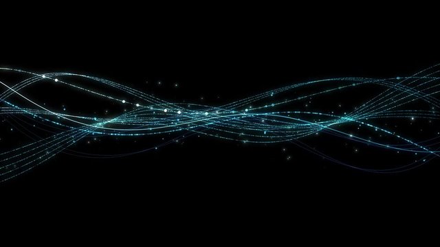 パーティクル ウェーブ アブ ストラクト 背景