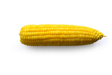 corn isolated on white background