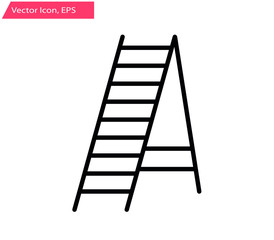 Ladder Illustration. Vector icon