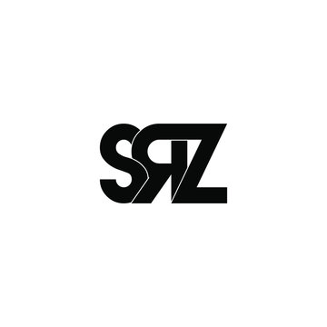 srz letter original monogram logo design