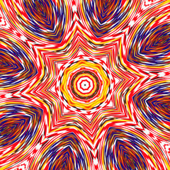 Star pattern for design. Abstract decorative vintage texture.