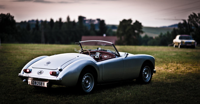 MG A, Vintage Birish Sportscar, Roadster