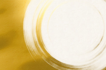 Background material golden Japanese paper 4689