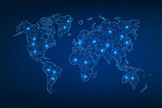 Technology image of globe
