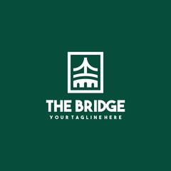 Creative the bridge logo design