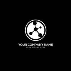 Obraz premium technology company logo