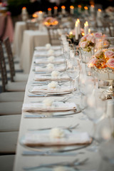 Wedding Guest Dining Table Decorations, Wedding Ceremony Dinner