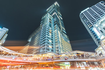 Fototapeta premium 大阪あべのハルカスの夜景
