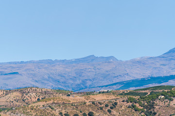 mountainous landscape in southern Spain