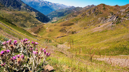  Col du tourmalet in the french Pyrenees