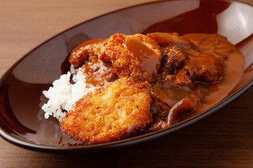 チキンカツカレー