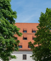 roof with tiles