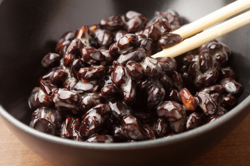 黒豆の納豆