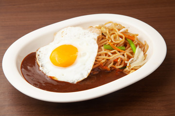 カレー焼きそば