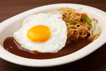 カレー焼きそば