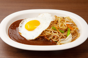 カレー焼きそば