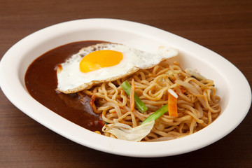 カレー焼きそば