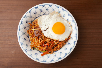 カレー焼きそば