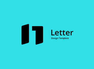 Letter N logo icon design template elements