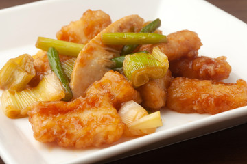 イカのXO醬炒め