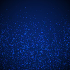 Magic stars sparse Christmas background. Subtle fl